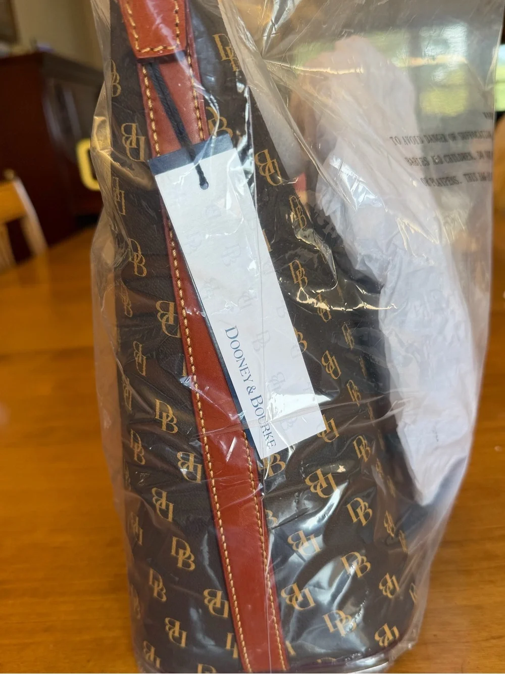 NWT Dooney & Bourke Gretta Hobo Bag Brown Tmoro | Quiet Luxury Americana | OS